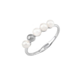 White Dreams, Essence V, Sterling Silver Ring