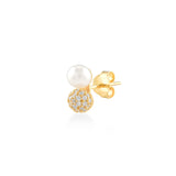 White Dreams, Linea, Sterling Silver Earring (Sold INDIVIDUALLY)