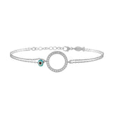 Loop, Sterling Silver Bracelet