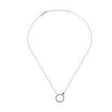 Loop, Sterling Silver Necklace