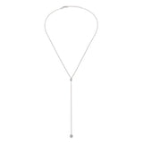Glint Y, Sterling Silver Necklace
