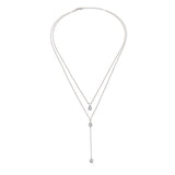 Glint(Duo), Sterling Silver Necklace