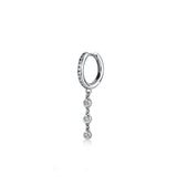 Elisa, Sterling Silver Earring (Sold INDIVIDUALLY)