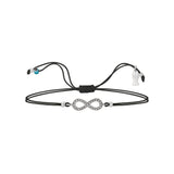 Infinity, Sterling Silver Bracelet (String)