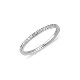 Eternity Ring, Sterling Silver Ring