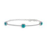 Cat Eye | Sterling Silver Bracelet