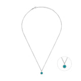Cat Eye , Sterling Silver Necklace
