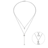 Starlet(Duo), Sterling Silver Necklace