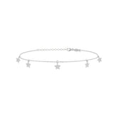 Stelle, Sterling Silver Anklet