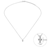 Cross, Sterling Silver Necklace