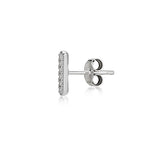 Line, Sterling Silver Earring (Sold INDIVIDUALLY)