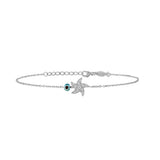 Seastar, Sterling Silver Bracelet