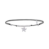Seastar, Sterling Silver Anklet (String)