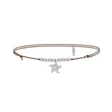 Seastar | Sterling Silver Anklet (String)