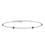 Amuleto, Sterling Silver Bracelet