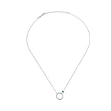 Loop, Sterling Silver Necklace