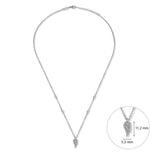 Kanat, Sterling Silver Necklace