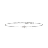 Cross, Sterling Silver Bracelet