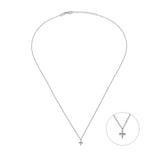 Cross, Sterling Silver Necklace