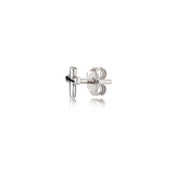 Cross, Sterling Silver Earring (Sold INDIVIDUALLY)