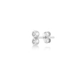 Zarif, Sterling Silver Earring (Sold INDIVIDUALLY)