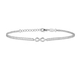 Infinity, Sterling Silver Bracelet