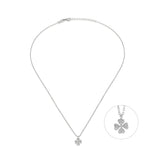 Good Luck Kiss , Sterling Silver Necklace