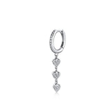 Aria, Sterling Silver Earring (Sold INDIVIDUALLY)