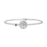 Albero Della Vita, Sterling Silver Bracelet