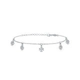 Trebol, Sterling Silver Bracelet
