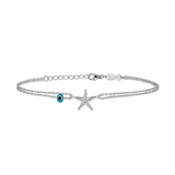 Seastar, Sterling Silver Bracelet