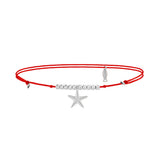 Seastar, Sterling Silver Anklet (String)