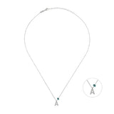 A Letter, Sterling Silver Necklace