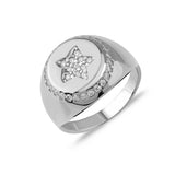 Chevalier Star, Sterling Silver Ring