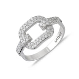 Link, Sterling Silver Ring
