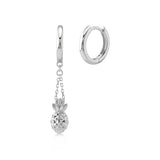 Ananas, Sterling Silver Earrings Set