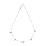 Mini Sun, Sterling Silver Necklace