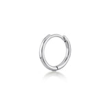 Huggie Hoop, Sterling Silver Earring (Sold INDIVIDUALLY)