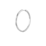 Huggie Hoop, Sterling Silver Earring (Sold INDIVIDUALLY)