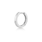 Huggie Hoop, Sterling Silver Earring (Sold INDIVIDUALLY)