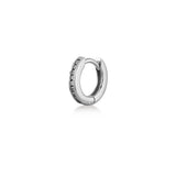 Huggie Hoop, Sterling Silver Earring (Sold INDIVIDUALLY)
