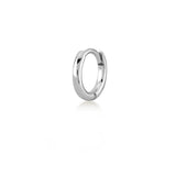 Huggie Hoop, Sterling Silver Earring (Sold INDIVIDUALLY)