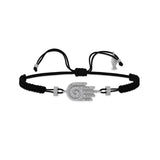 Healer's Hand, Sterling Silver Bracelet (String)