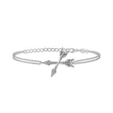 Besties Arrow | Sterling Silver Bracelet