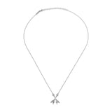 Besties Arrow, Sterling Silver Necklace