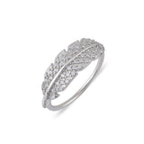 Feather, Sterling Silver Ring