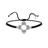 Zia Sun, Sterling Silver Bracelet (String)