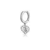 Matmazel, Sterling Silver Earring (Sold INDIVIDUALLY)