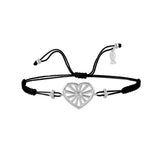 Lady, Sterling Silver Bracelet (String)