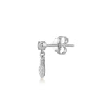 Mini Dream Catcher, Sterling Silver Earring (Sold INDIVIDUALLY)